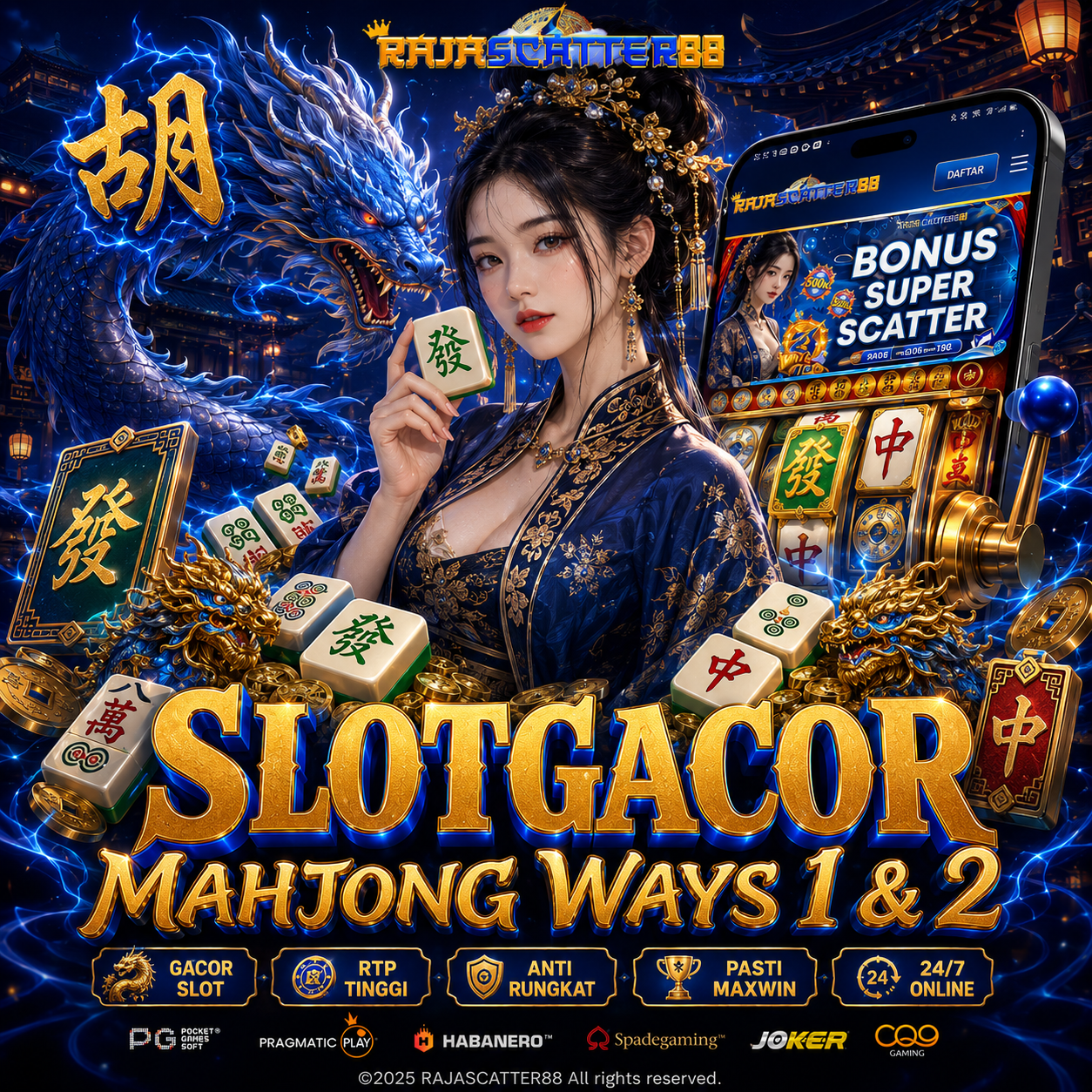 MAHJONG SLOT 🅥 Link Situs Mahjong Ways 2 PG Soft Gampang Menang Super Scatter Hitam